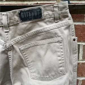 Vintage 1980 High-rise Tapped Leg Gitano Jeans size 8 petite